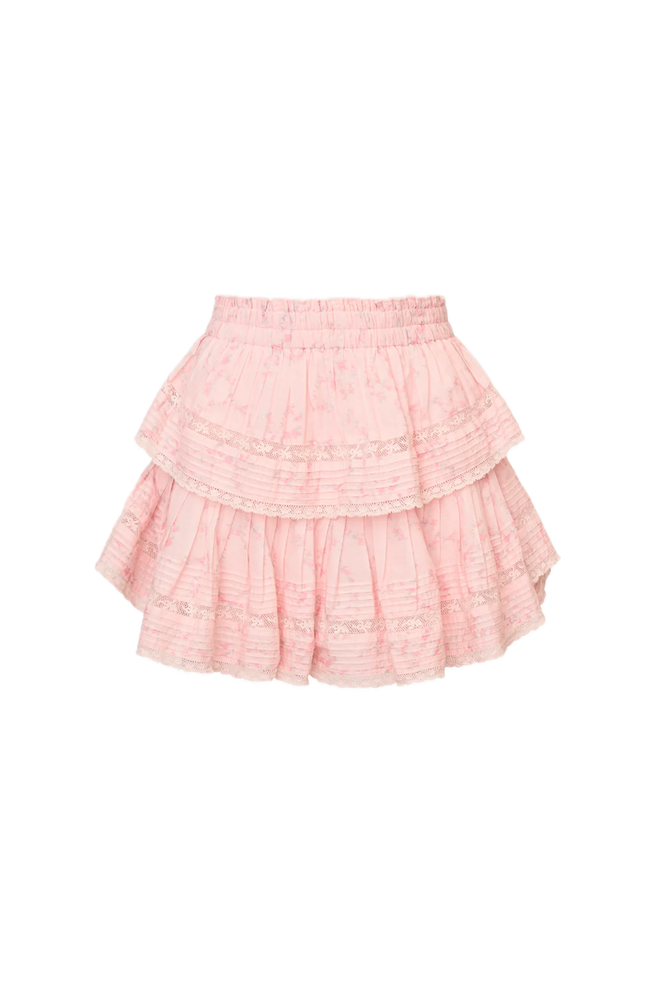 Ruffle Mini Luna Rosa Fleur Skirt