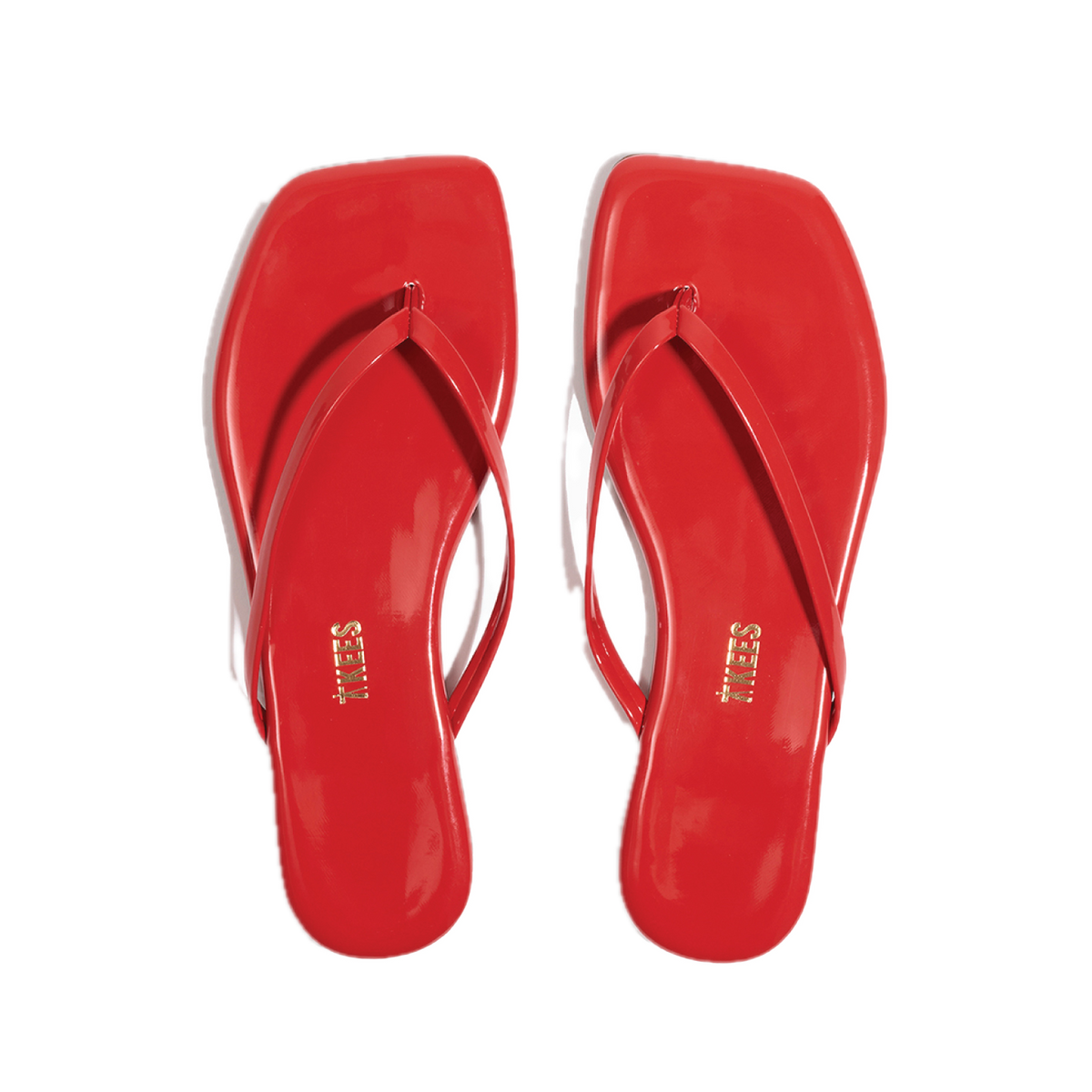 Red Square Toe Lily – The Ivy Edit