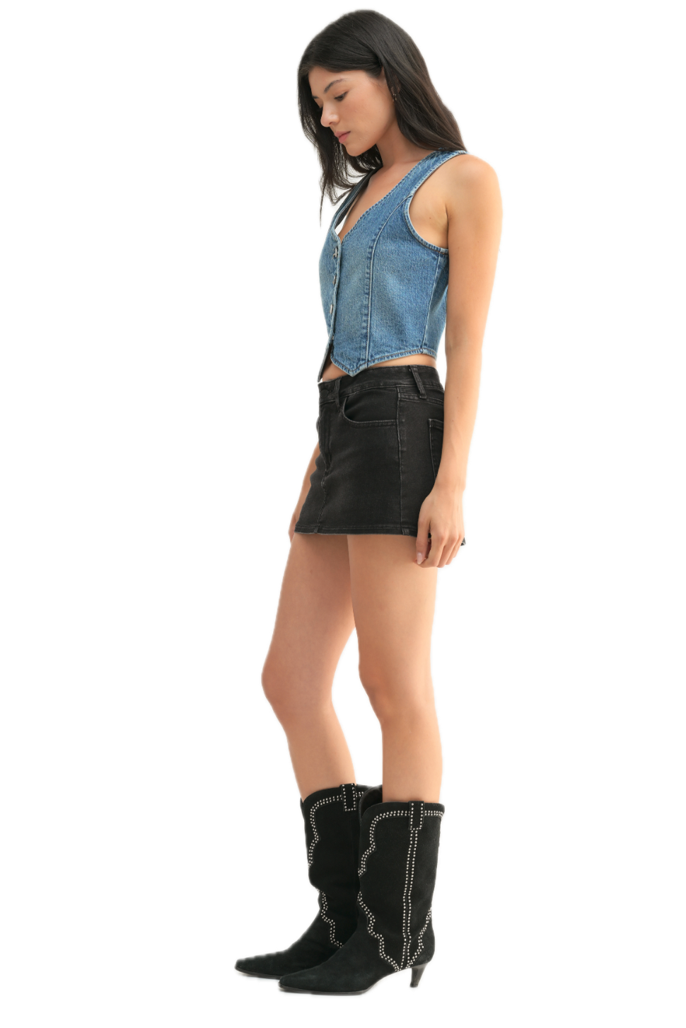 LR Denim Skort