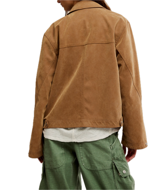 Blair Vegan Suede Jacket