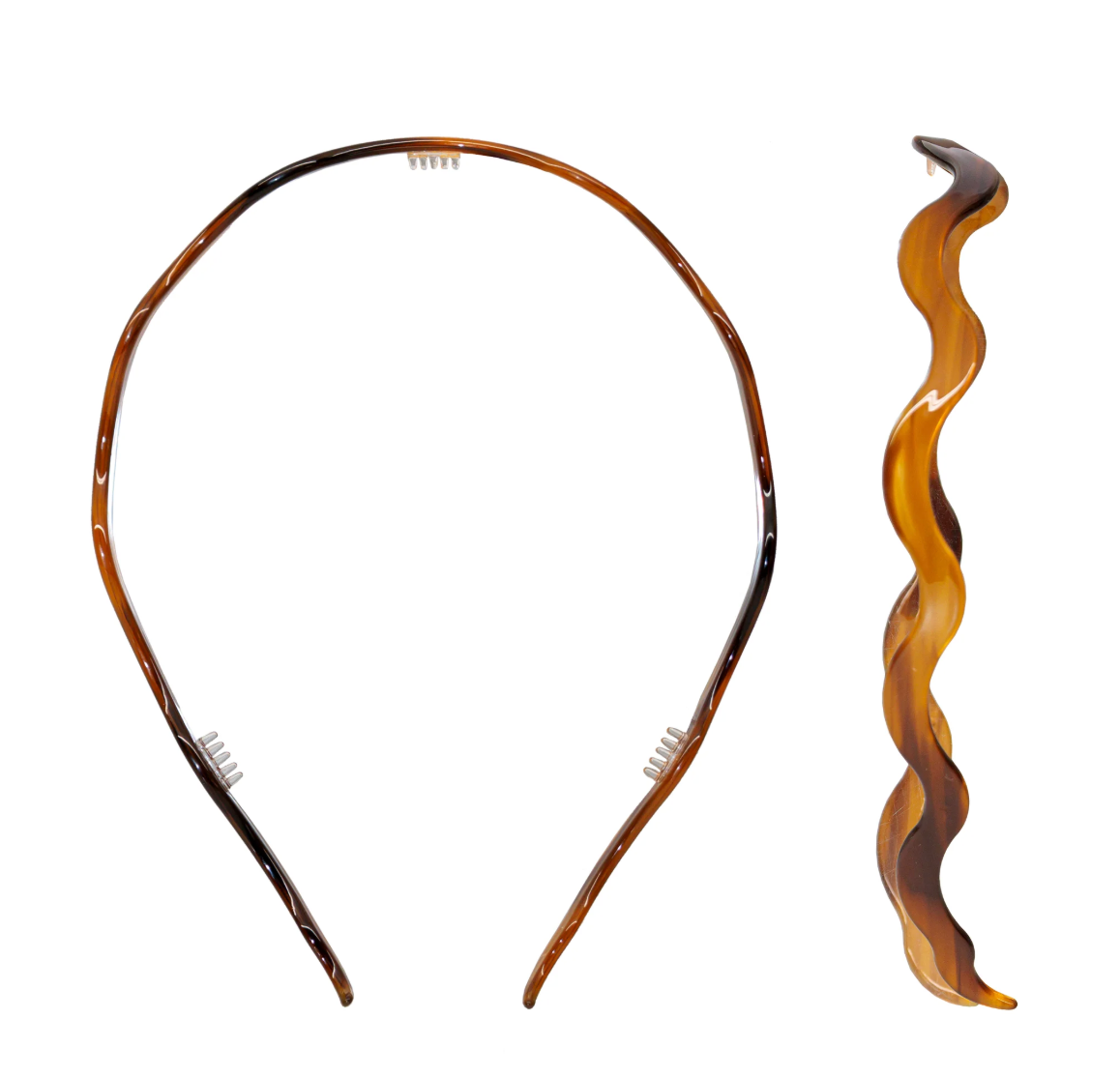 Starlet Headband Curved Amber