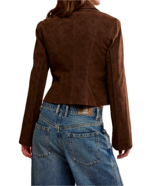 River Vegan Leather Jacket