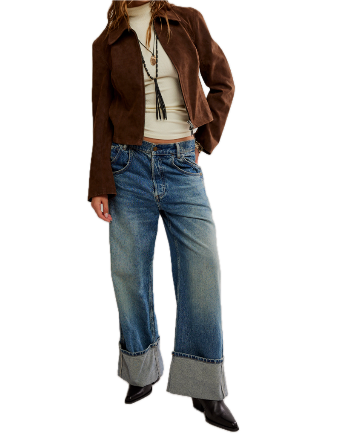 River Vegan Leather Jacket