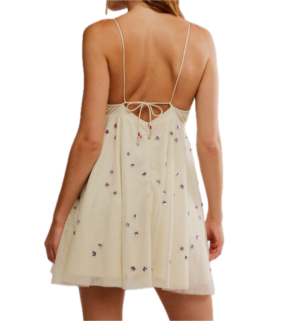 Noel Shine Mini Dress