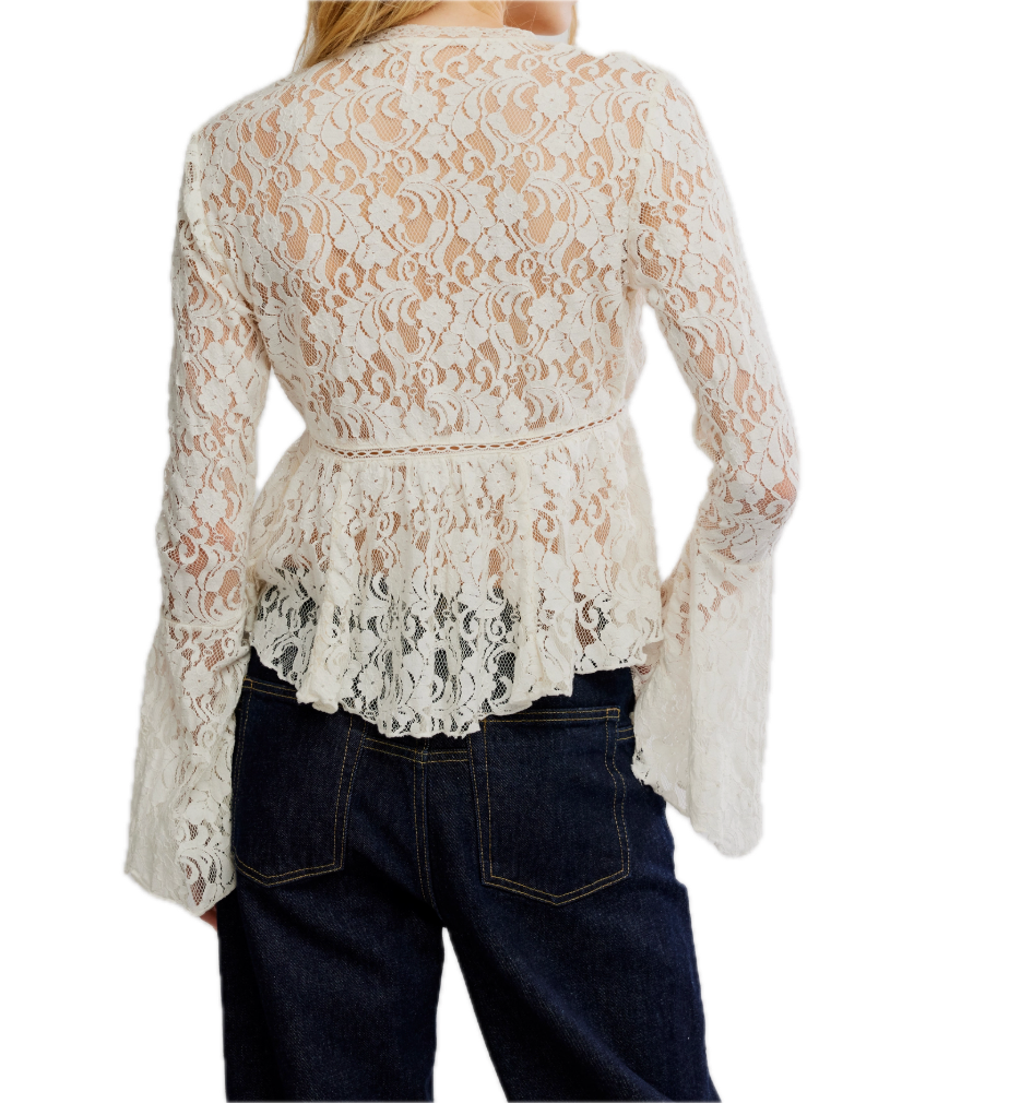 Whispering Love Lace Top