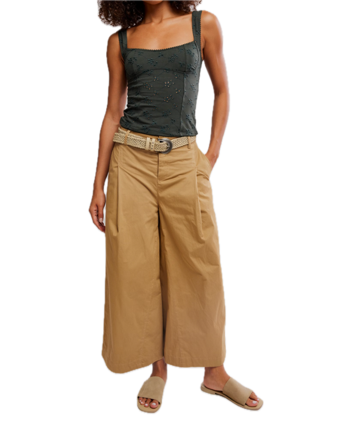 Full Bloom Eyelet Cami