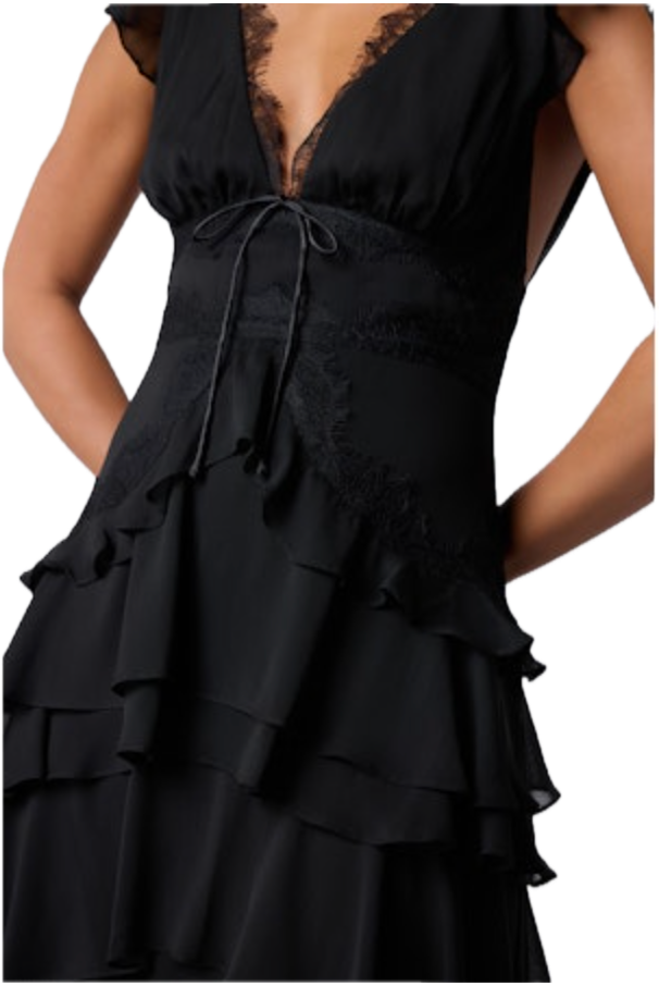 Sai Tiered Midi Dress