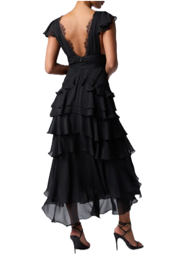 Sai Tiered Midi Dress