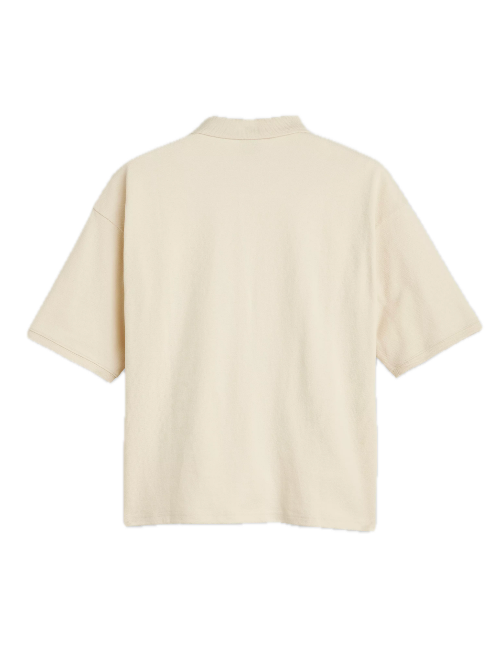 Men's Blue Tab Crop Polo