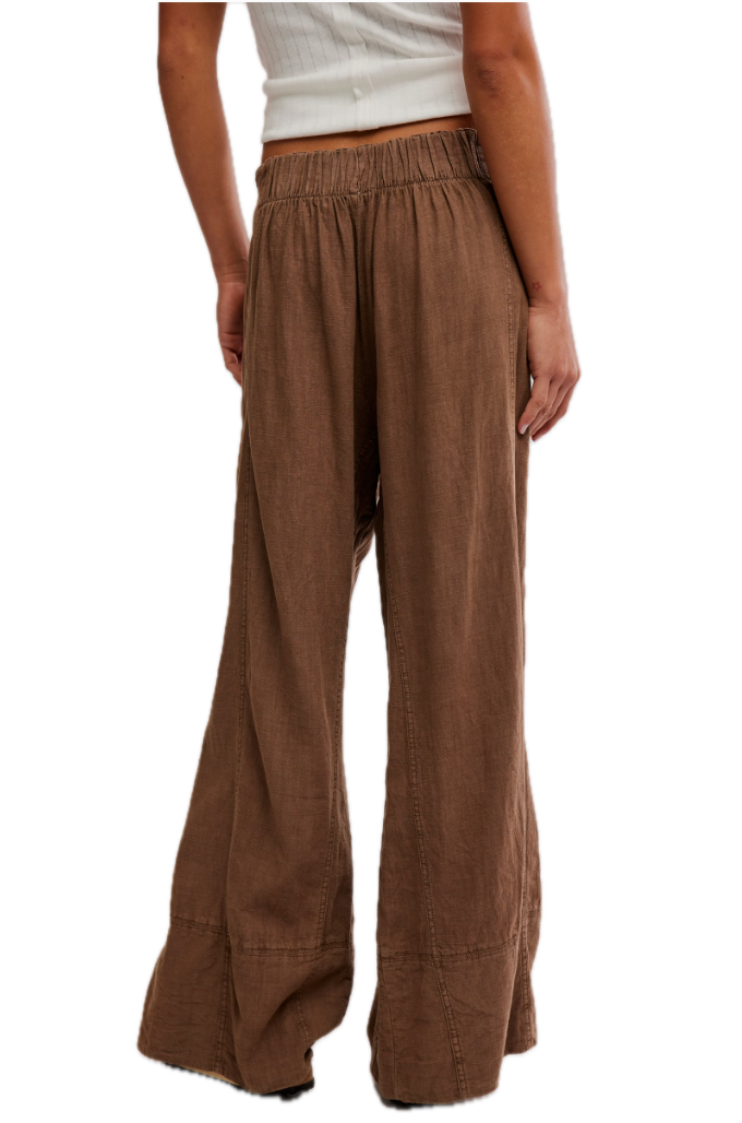 Days End Linen Pull On Pants
