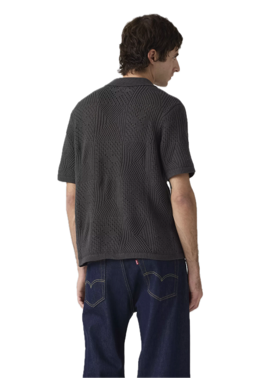 Men's Sweater Camp Shirt