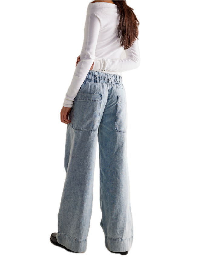Breezy Denim Pullon