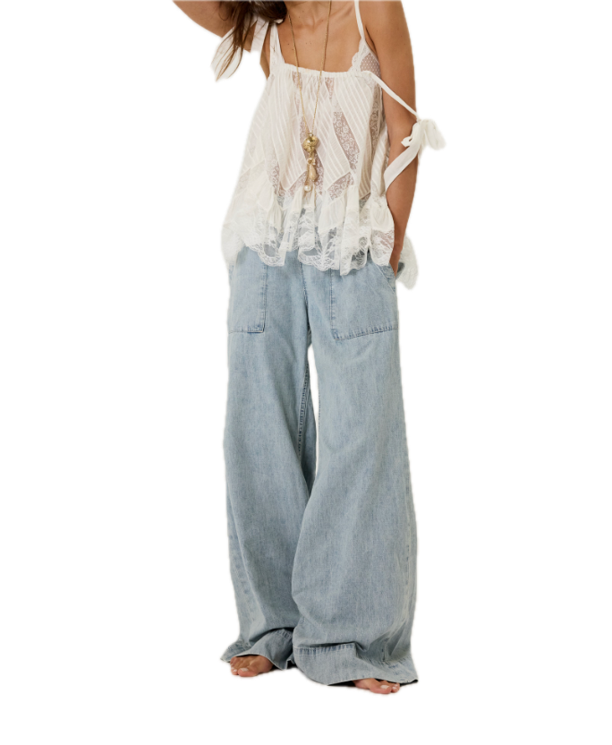Breezy Denim Pullon