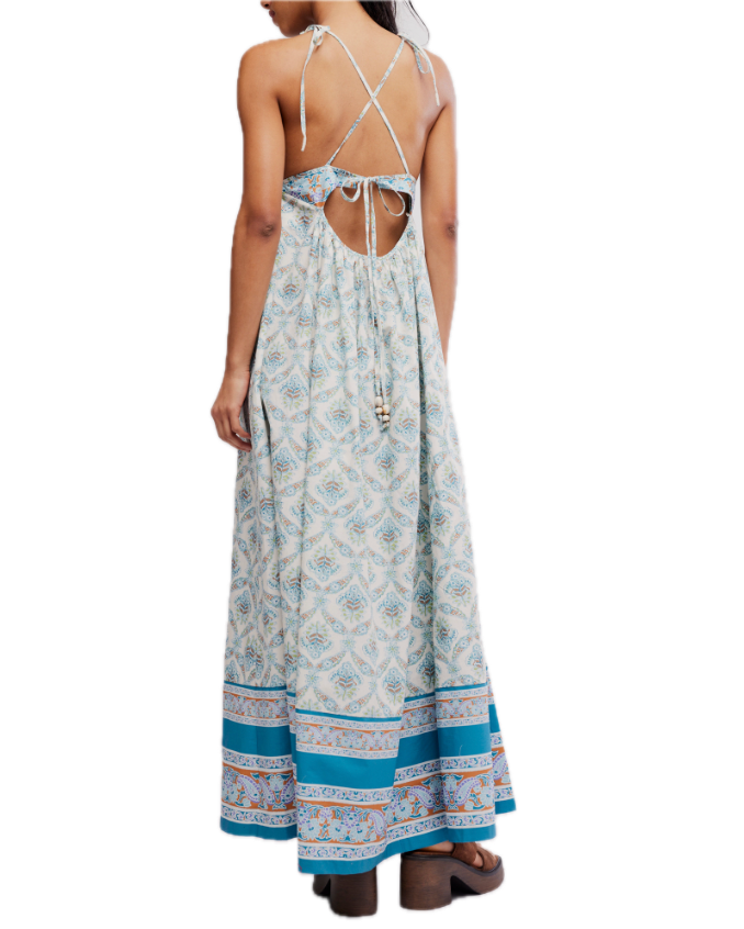 Sorrento Stroll Printed Maxi Dress