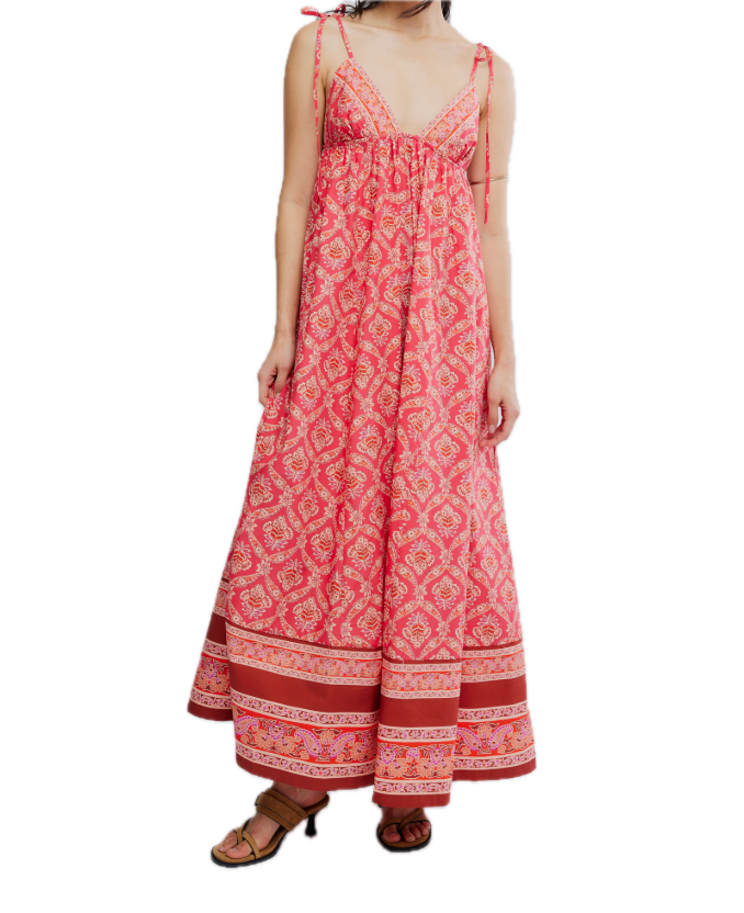 Sorrento Stroll Printed Maxi Dress