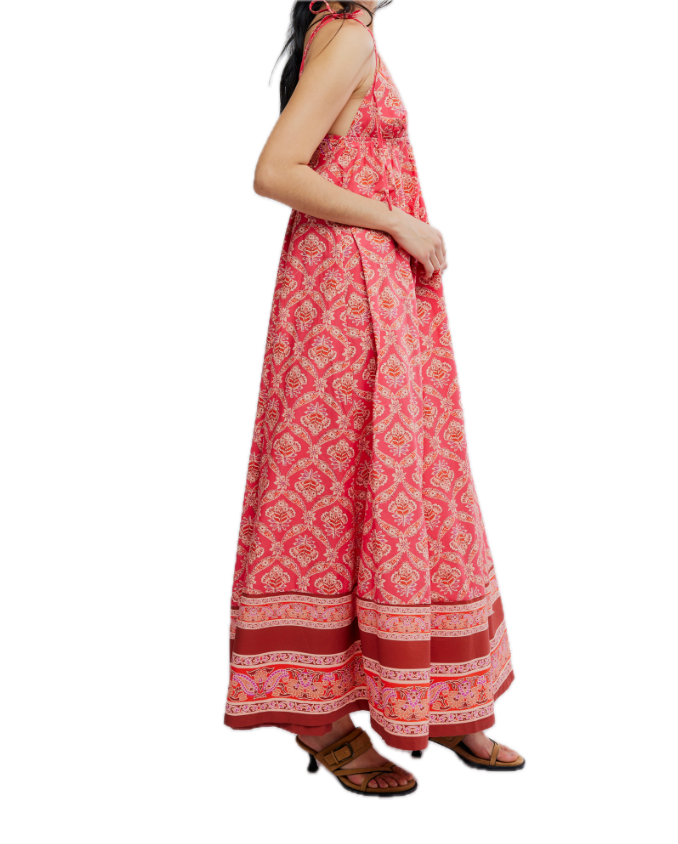 Sorrento Stroll Printed Maxi Dress