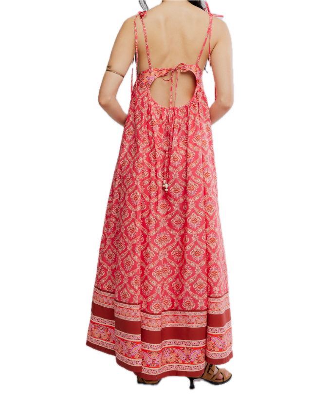 Sorrento Stroll Printed Maxi Dress
