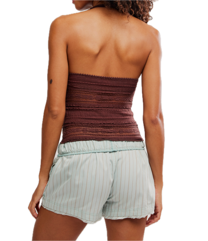 Flirty Frills Halter Top