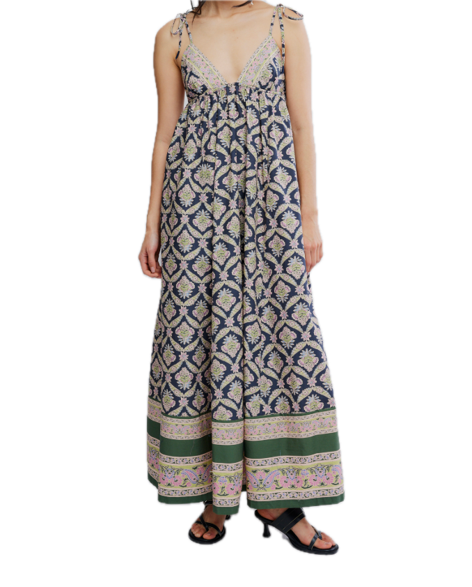 Sorrento Stroll Printed Maxi Dress