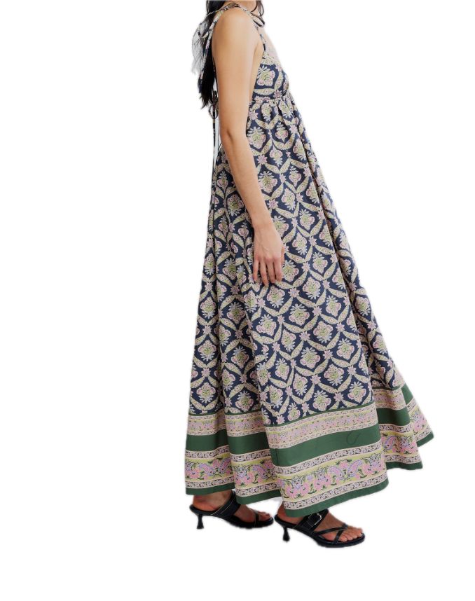 Sorrento Stroll Printed Maxi Dress
