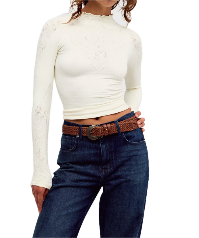 Mixed Feelings Mock Neck