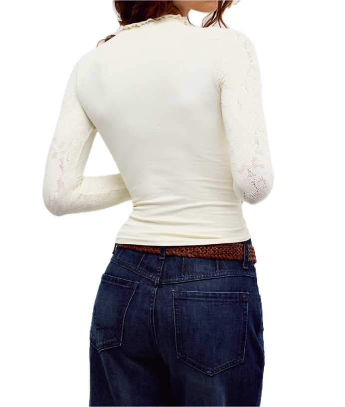 Mixed Feelings Mock Neck