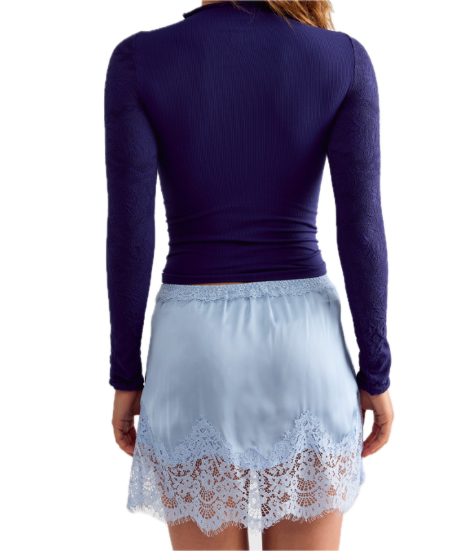Mixed Feelings Mock Neck