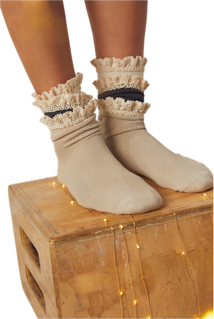 Beloved Waffle Knit Ankle