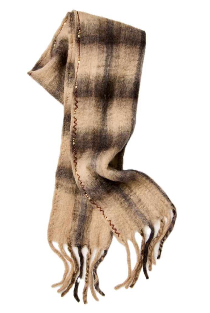 Highland Skinny Plaid Scarf