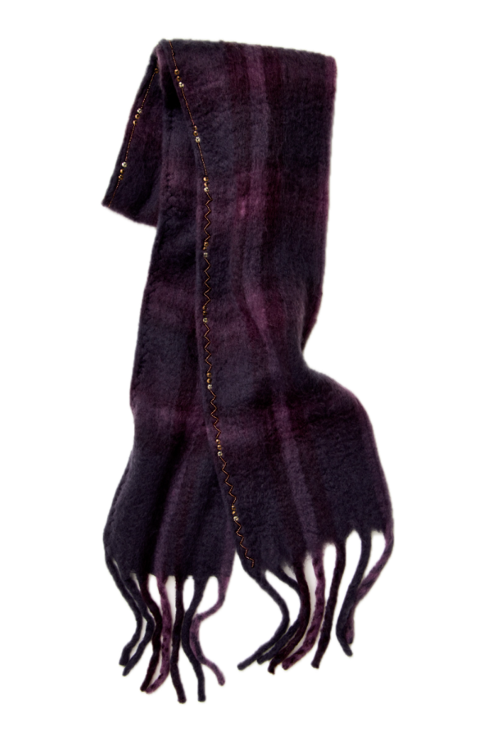 Highland Skinny Plaid Scarf