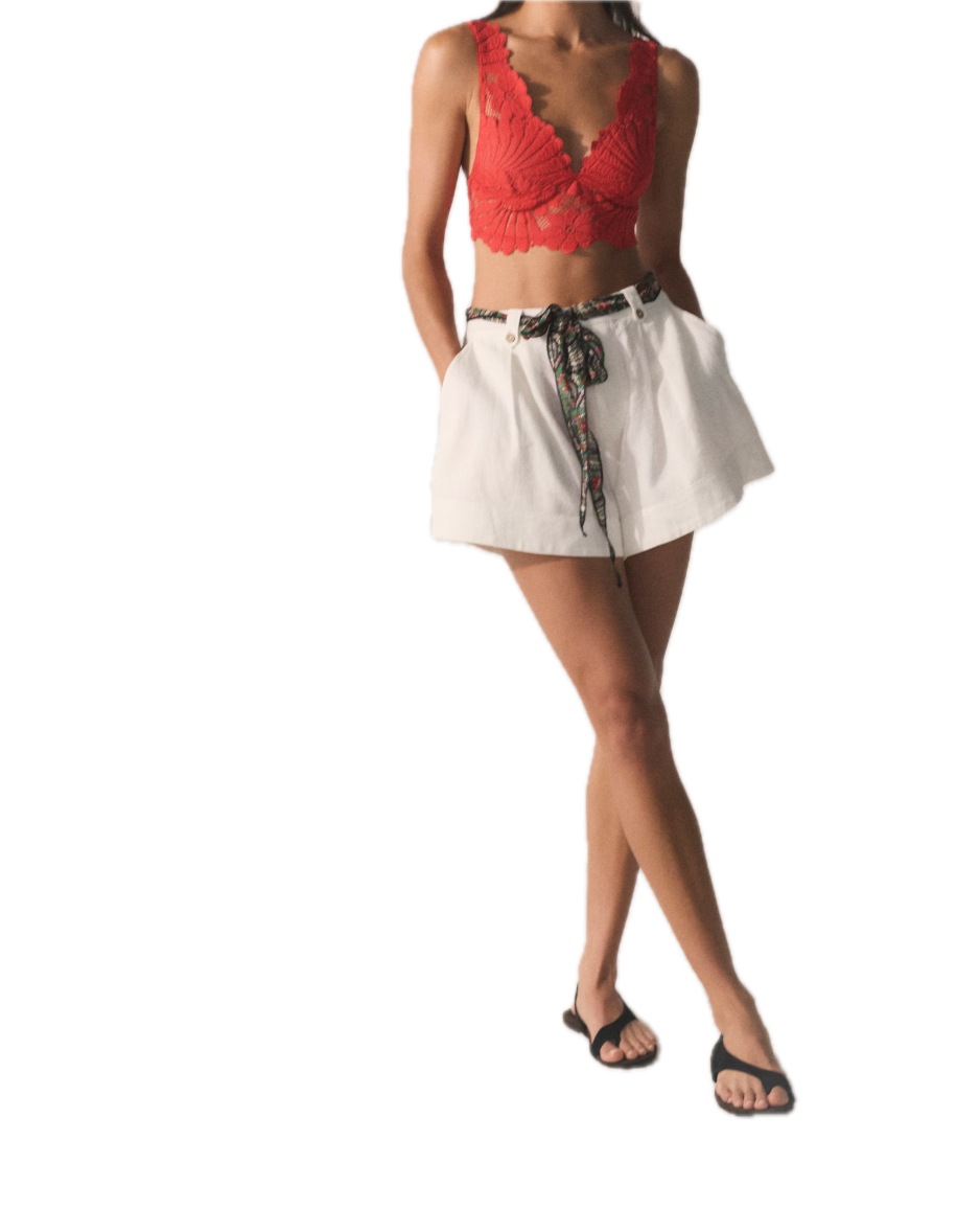 Petal Party Plunge Bralette