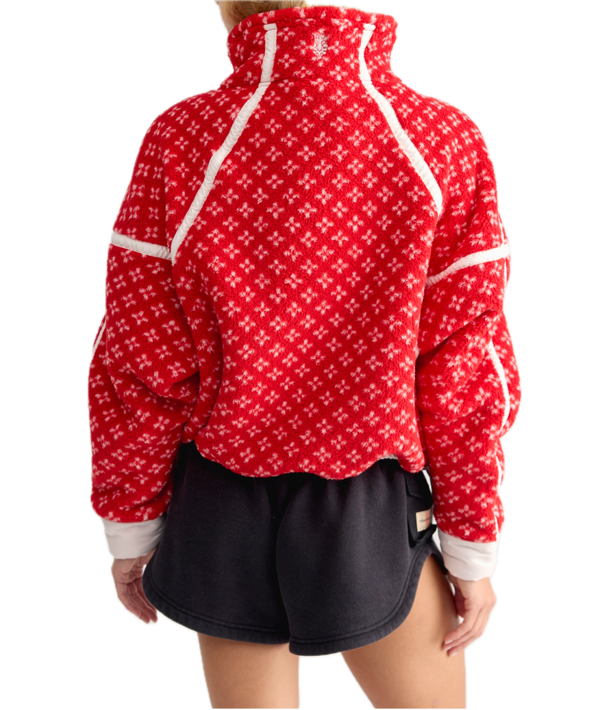 Printed Mountain High 1/2 Zip