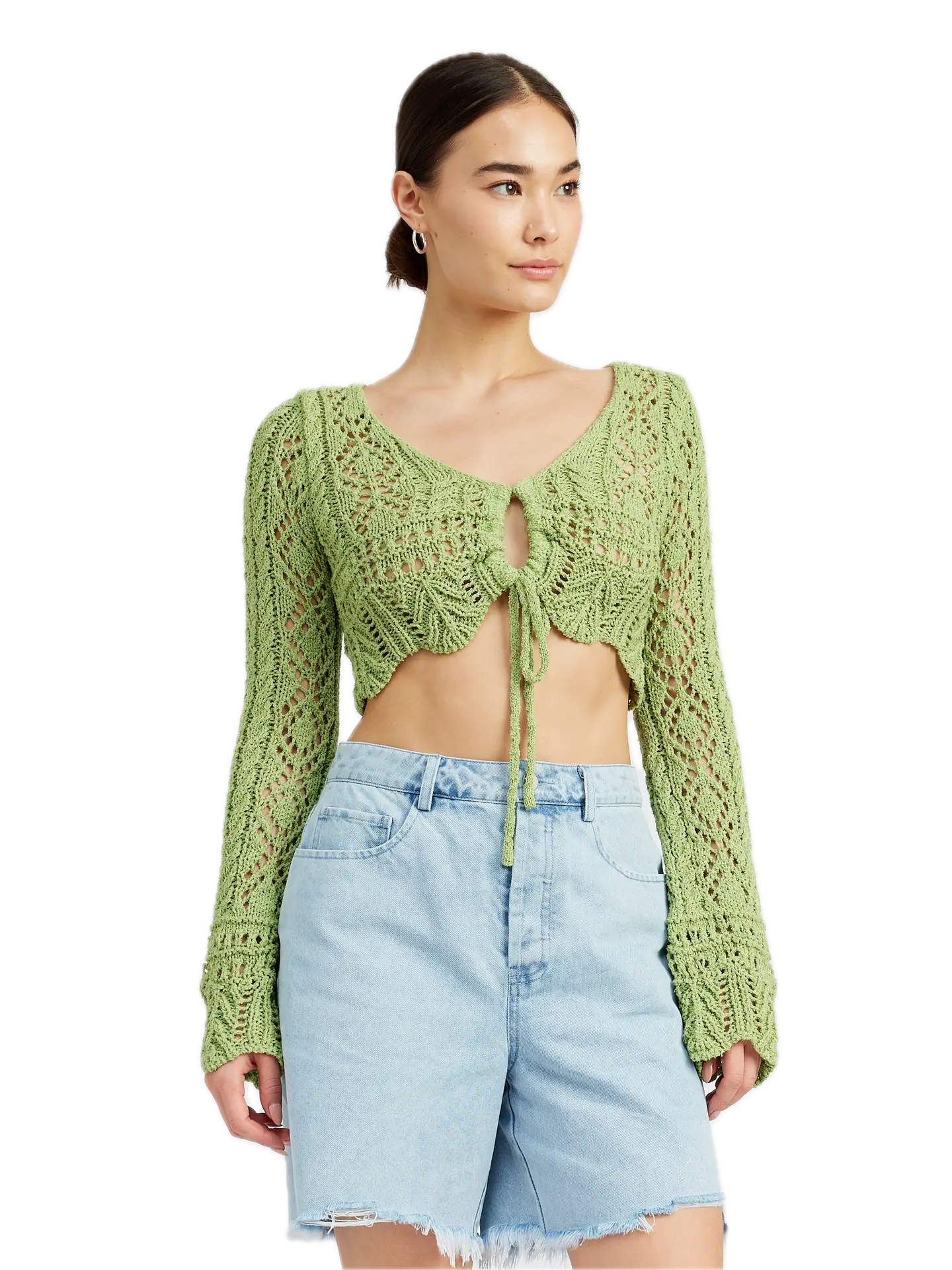 Crochet Crop Sweater