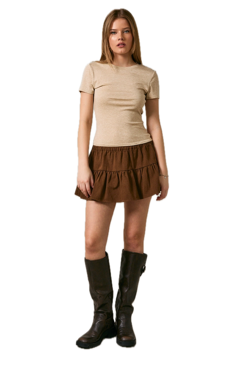 Round Neck Short Sleeve T-Shirt