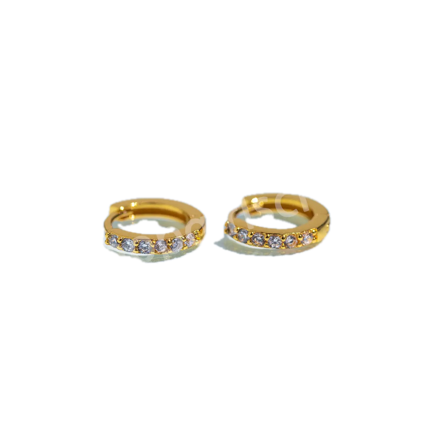 Glimmer Star Hoops