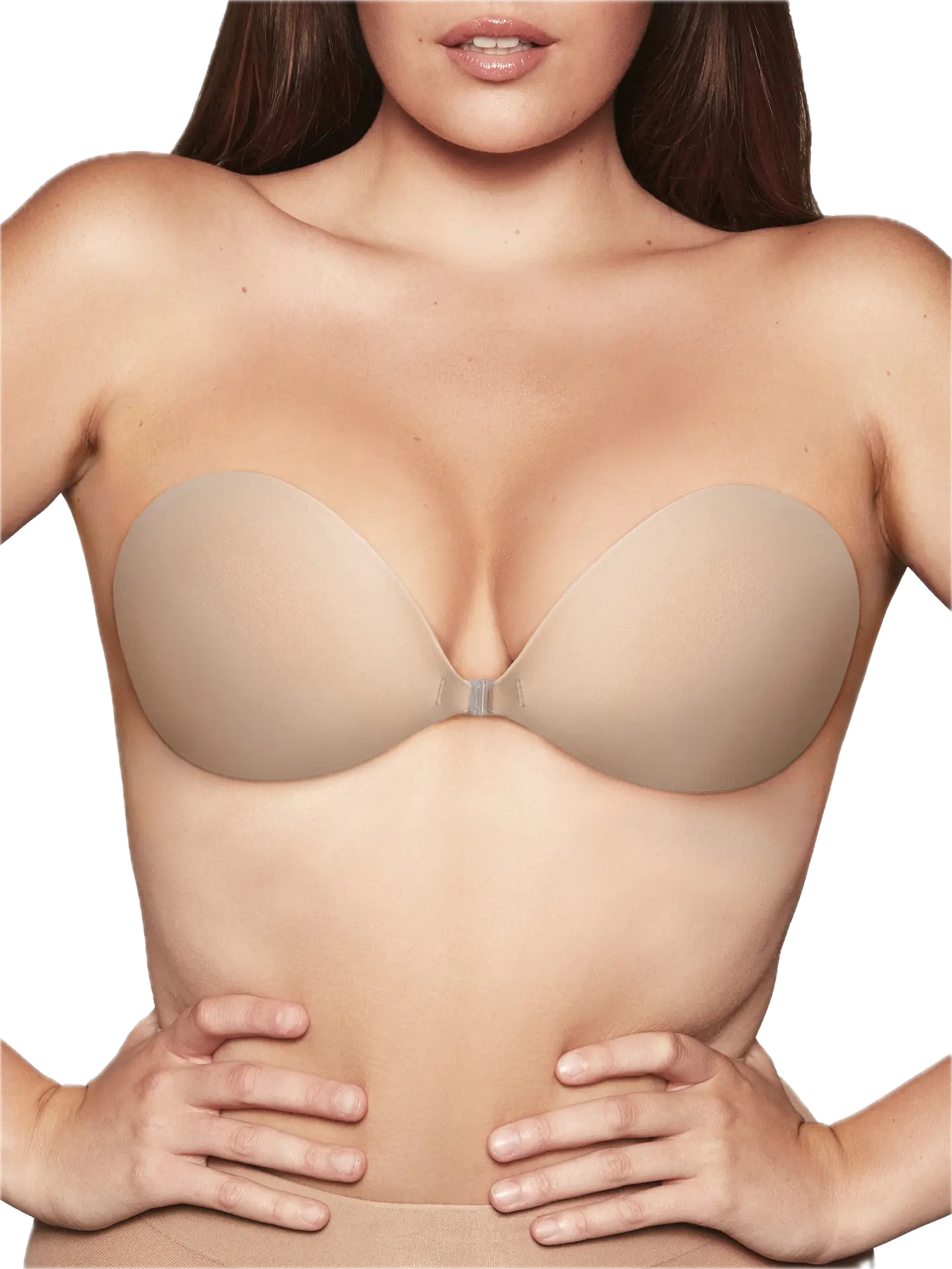 Push Up Padded Adhesive Fabric Bra
