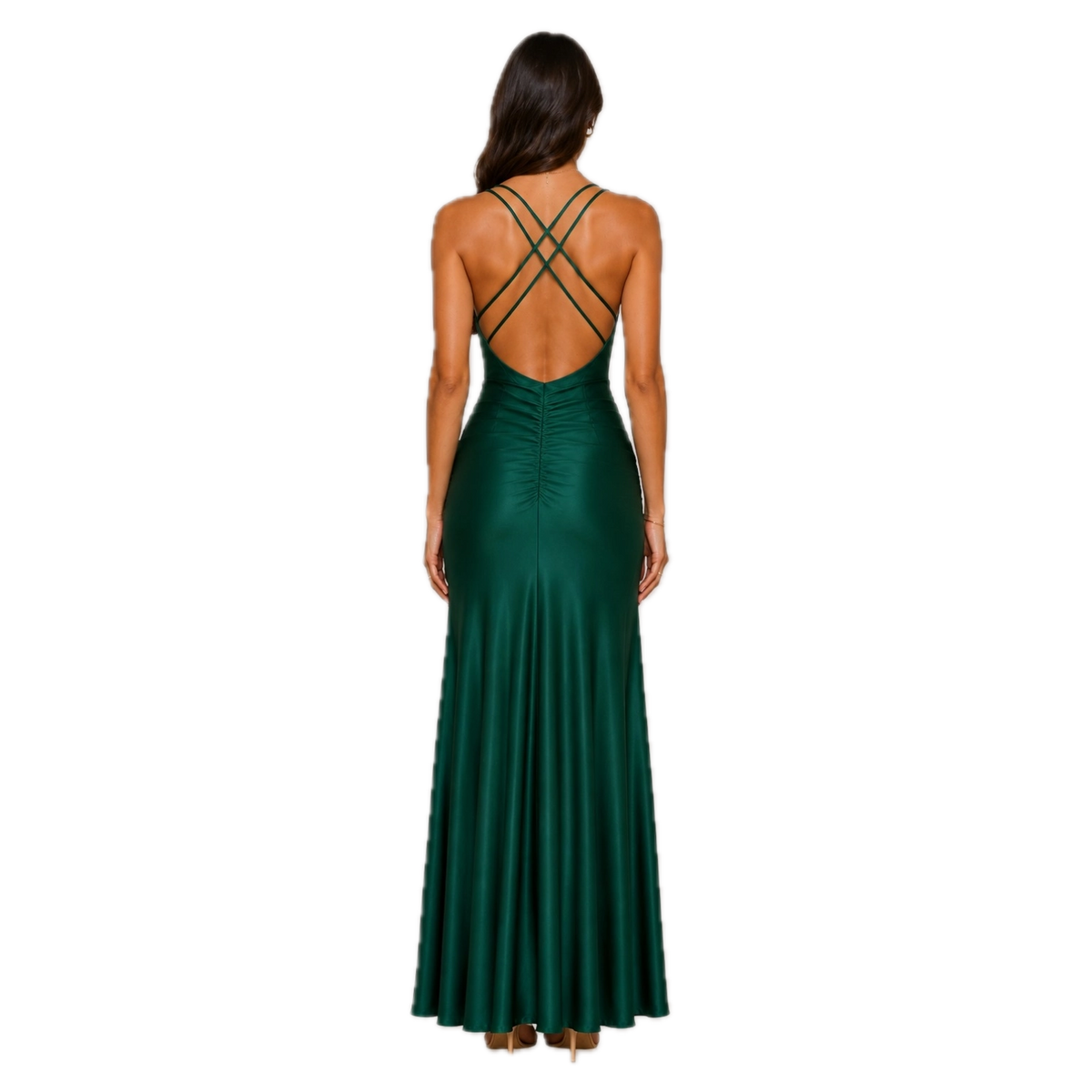 Valentina Criss-Cross Maxi Dress