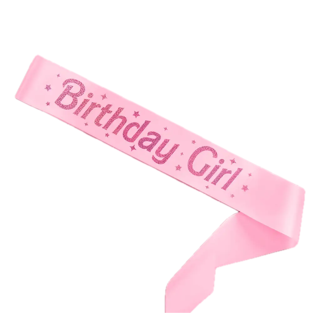 Barbie Birthday Girl Sash