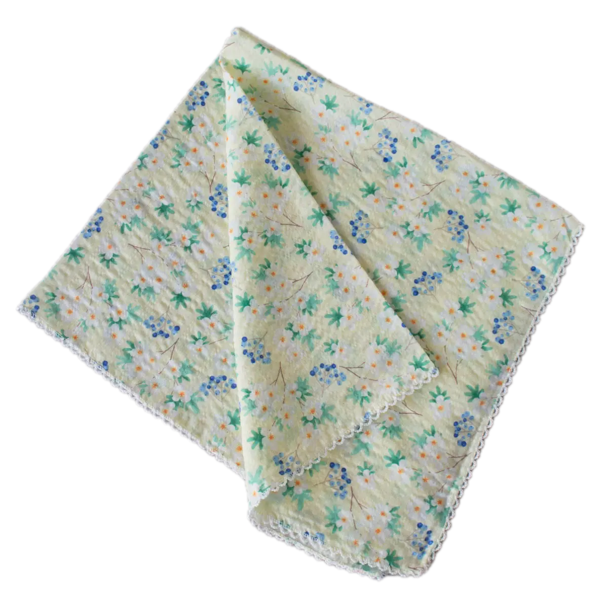 Floral Cotton Scarf