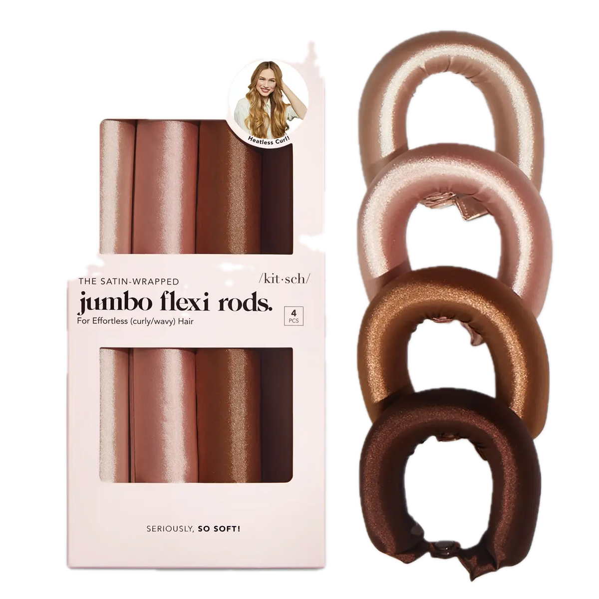 Satin Jumbo Flexi Rods – The Ivy Edit