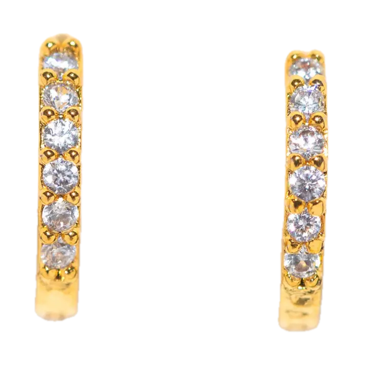 Glimmer Star Hoops