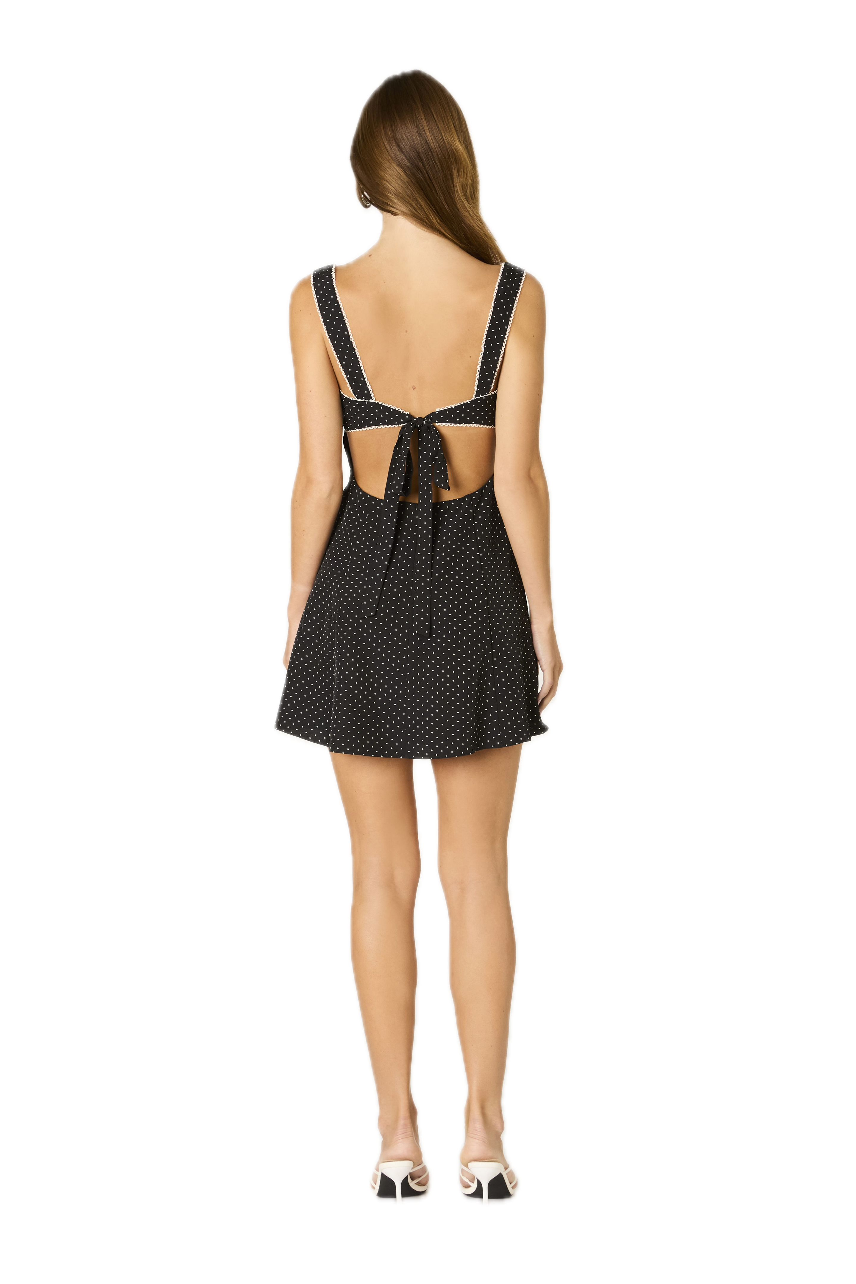 Rory Dotted Mini Dress