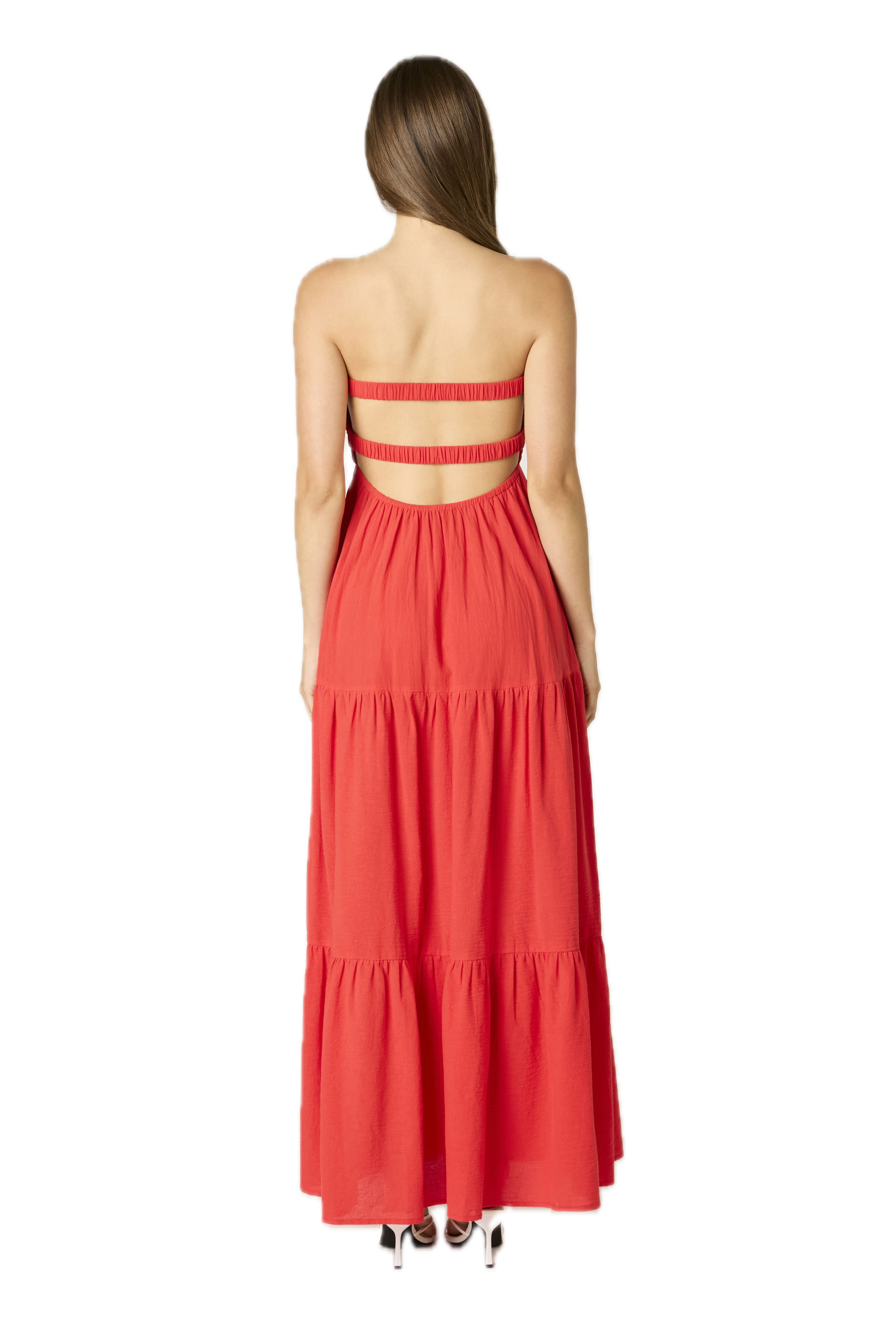Summer Strapless Maxi