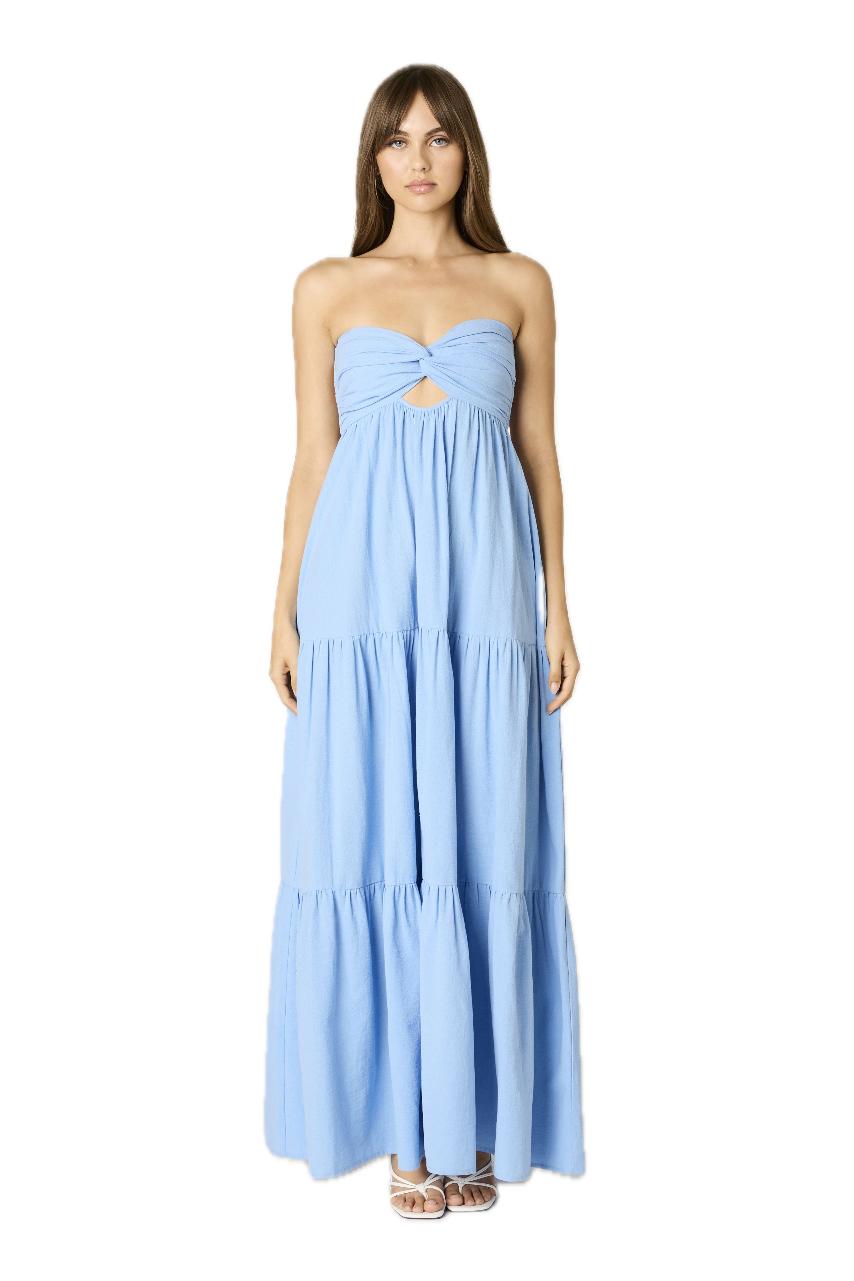 Summer Strapless Maxi