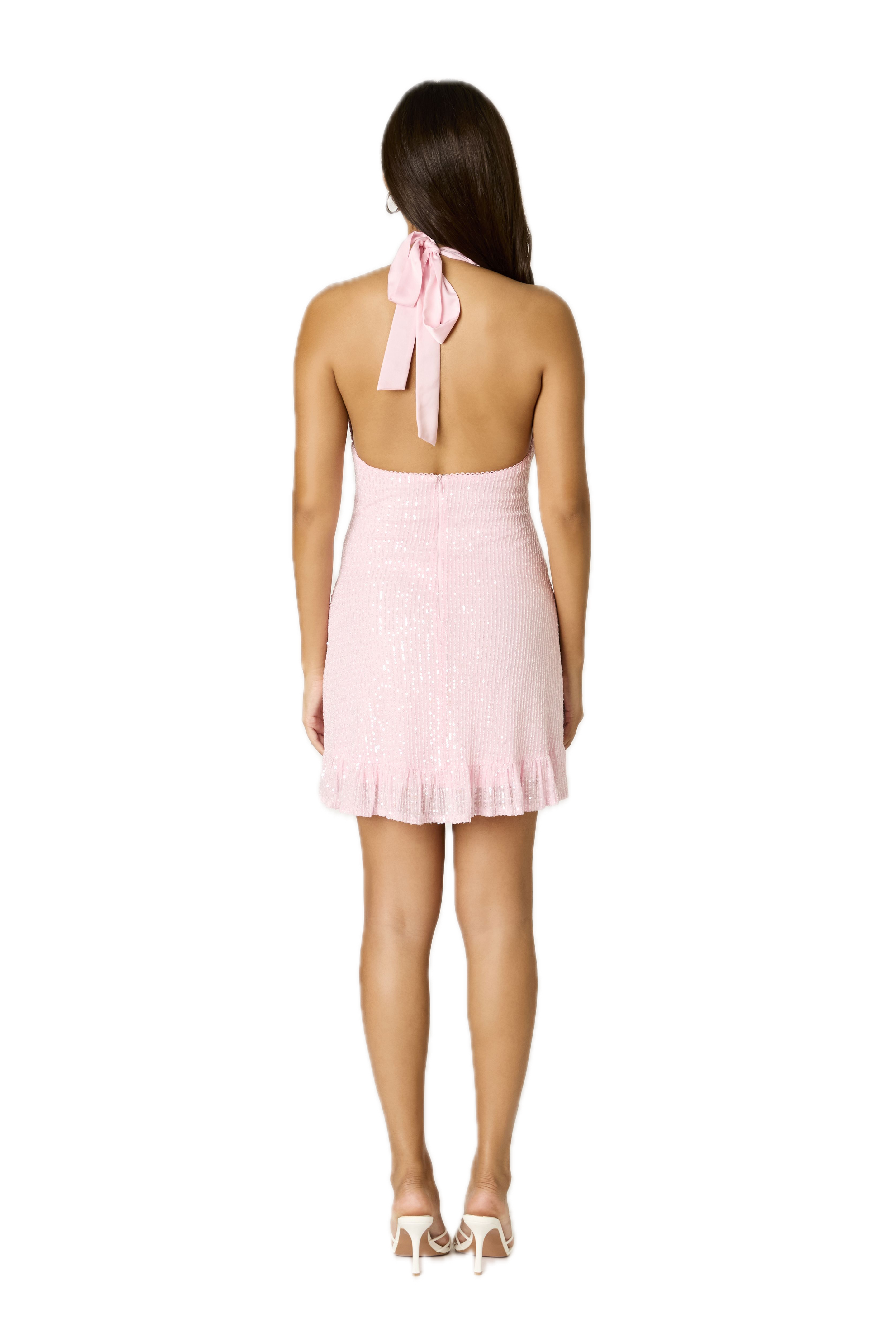 Loretta Sequin Mini Dress
