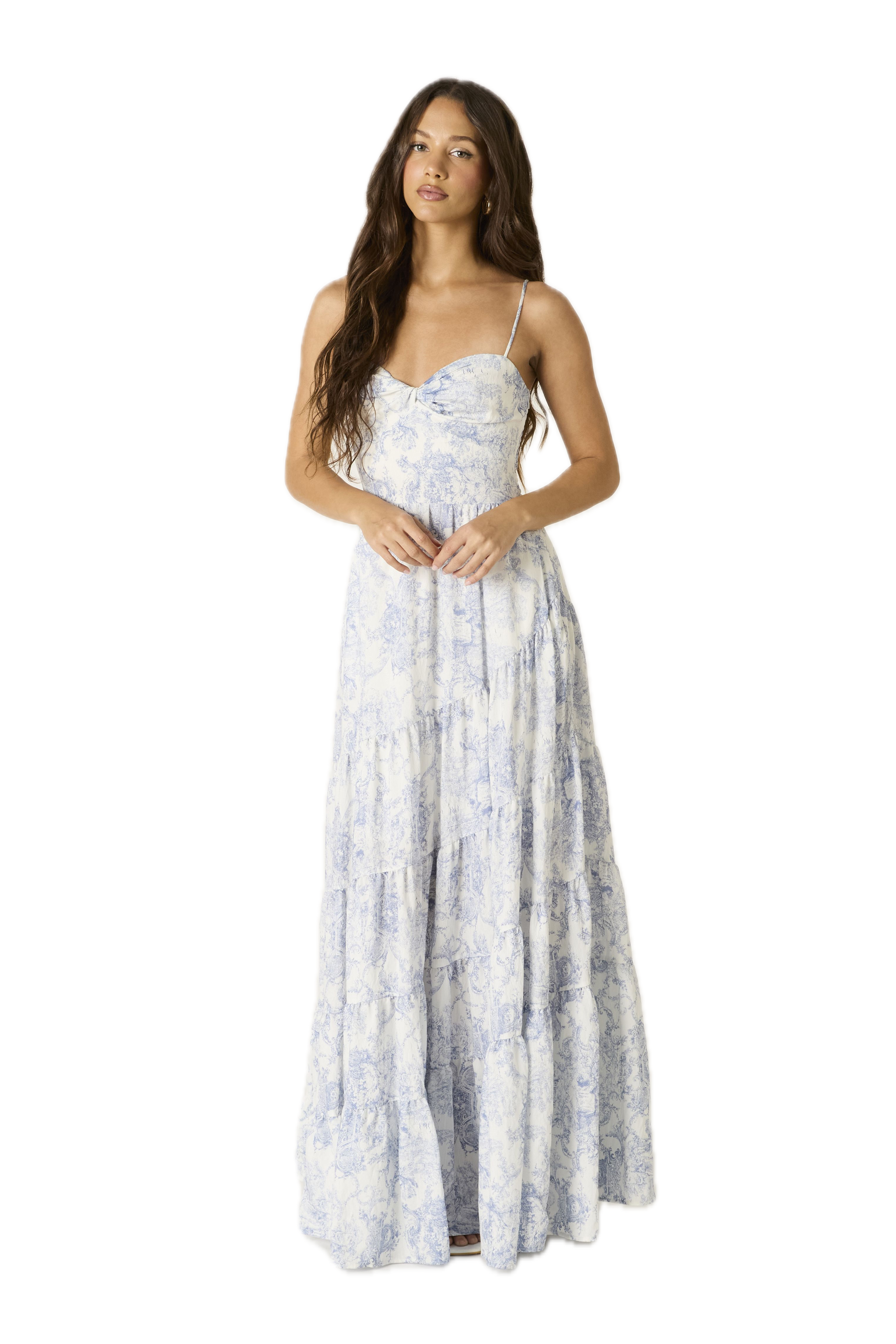 Toile Maxi Dress