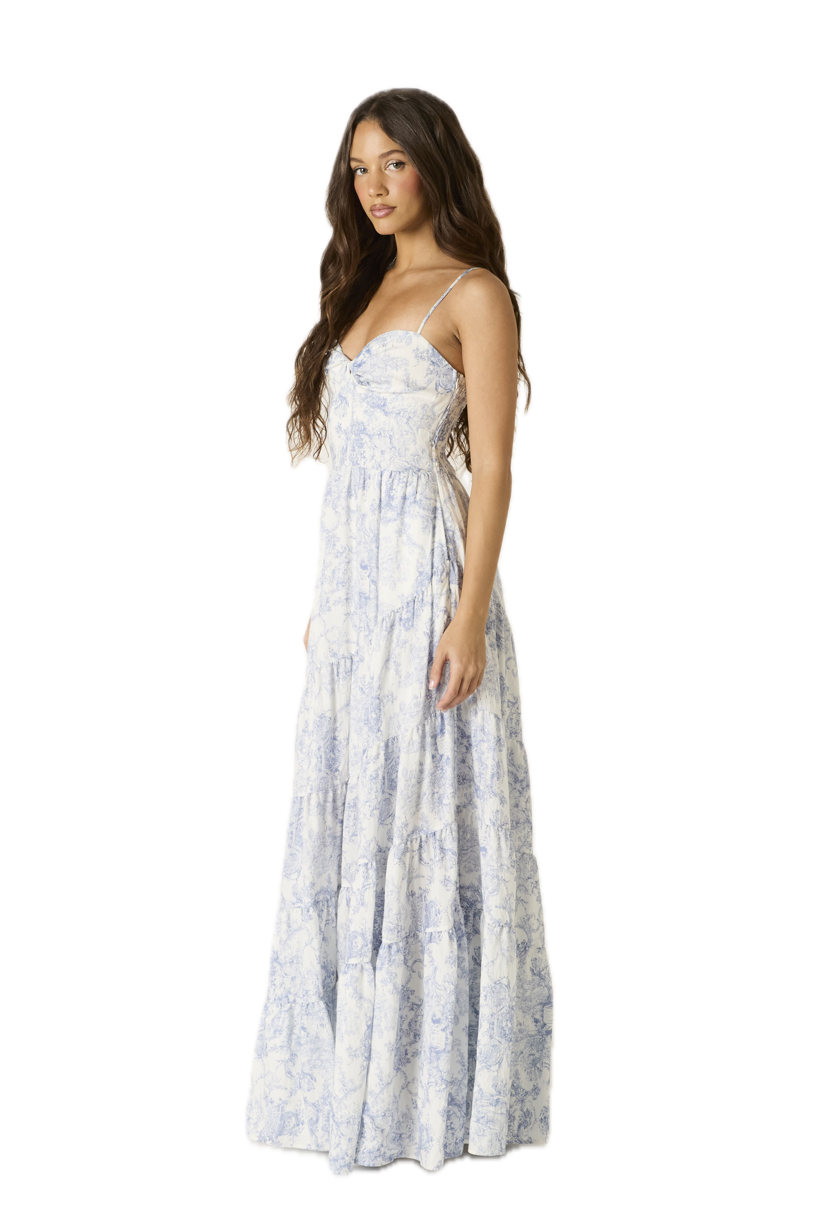 Toile Maxi Dress