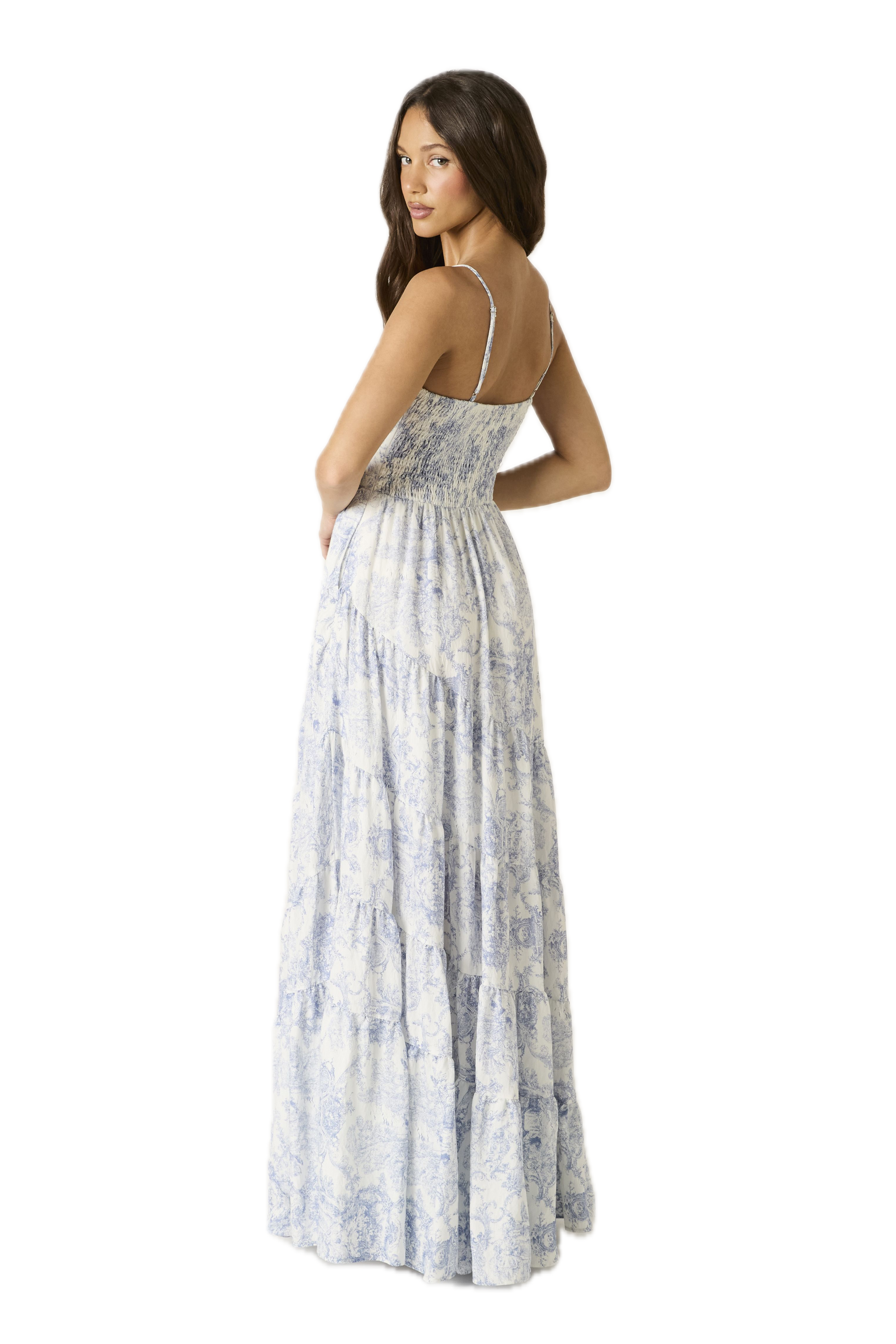 Toile Maxi Dress
