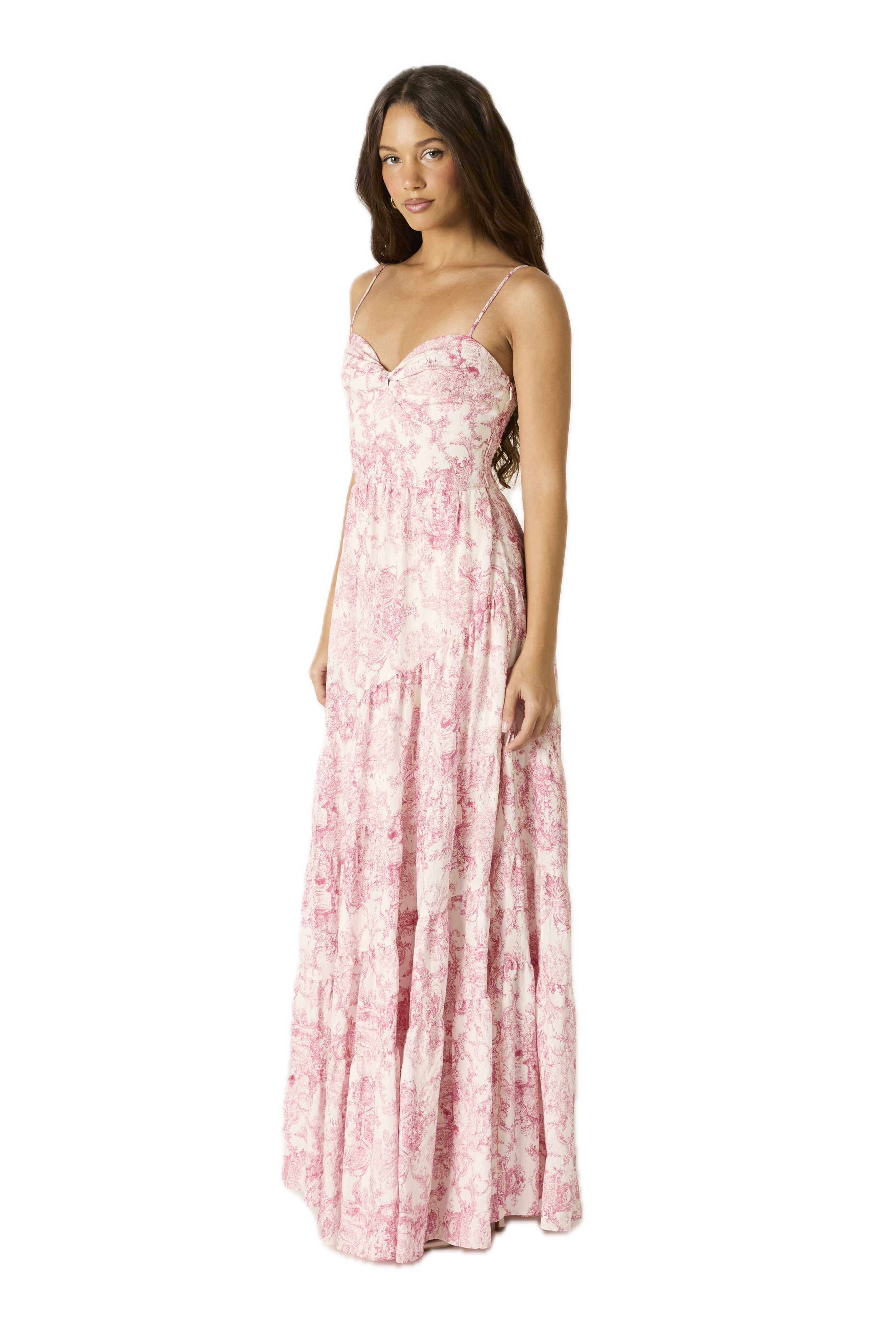 Toile Maxi Dress