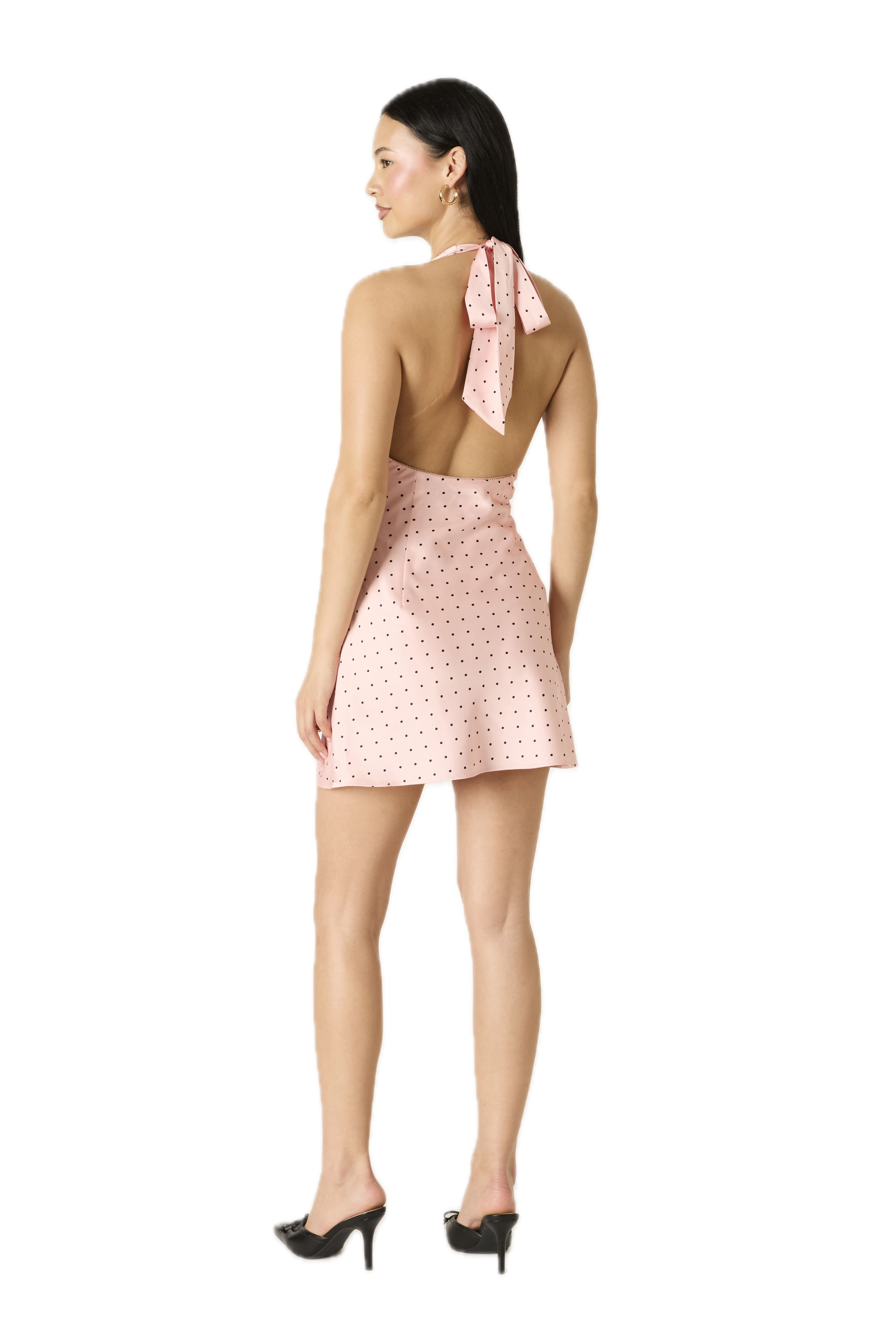 Polka Dot Mini Dress
